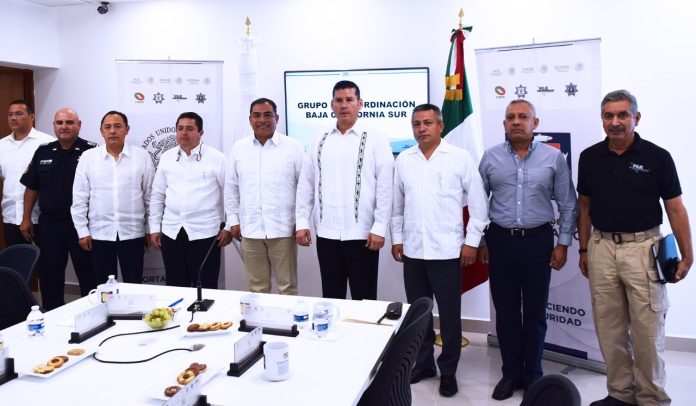 01 foto nota reunion de grupo de coordinacion de seguridad en los cabos